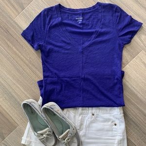 Purple Vintage Cotton T-Shirt (J. Crew)